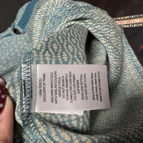 Toad&Co Womens Long Sleeve Windsong Shirt - Whimsy Bohemian Granny Core Shirt - Picture 8 of 10